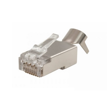 012-026/EZF-100 Vertical Cable Cat6A Feed Through Plug (RJ45 Modular Connector) Shielded