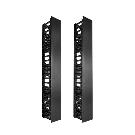 047-VMF-4501 Vertical Cable 45U Cable Manager – Single Sided