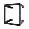 047-WFJ-1253 Vertical Cable 12U Open Wall Mount Rack 18" Depth