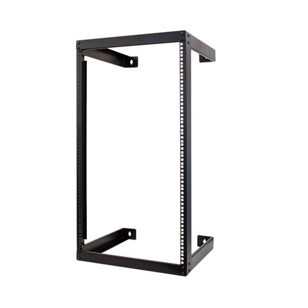 047-WFJ-2053 Vertical Cable 20U Open Wall Mount Rack 18" Depth