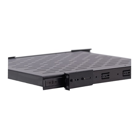 047-WSS-3551 Vertical Cable 1U 19″ Vented Sliding Shelf