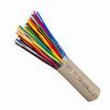 Show product details for 052-441GY Vertical Cable 052-441 Series 24 AWG 25 Unshielded Twisted Pair Solid Bare Copper CMR Non-Plenum Cat3 Cable - 1000' Wooden Spool - Gray
