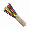 Show product details for 052-442GY-500 Vertical Cable 052-442 Series 24 AWG 50 Unshielded Twisted Pair Solid Bare Copper CMR Non-Plenum Cat3 Cable - 1000' Wooden Spool - Gray