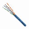 Show product details for 054-445BL Vertical Cable 054-445 Series 24 AWG 4 Unshielded Twisted Pair Solid Bare Copper CMR Non-Plenum Cat5e Cable - 1000' Pull Box - Blue