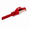 Show product details for 076-1034/3RD Vertical Cable 26 AWG 4 Shielded Twisted Pair Stranded Bare Copper CM Non-Plenum Cat6A - 3ft Patch Cord - Red