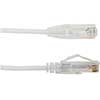 Show product details for 077-2035/2WH Vertical Cable 28 AWG 4 Unshielded Twisted Pair Stranded Bare Copper CM Non-Plenum Cat6A - 2ft Patch Cord - White