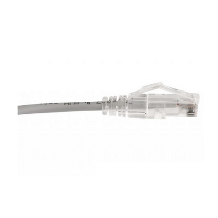 077-2103/25GY Vertical Cable 28 AWG 4 Unshielded Twisted Pair Stranded Bare Copper CM Non-Plenum Cat6A - 25ft Patch Cord - Gray
