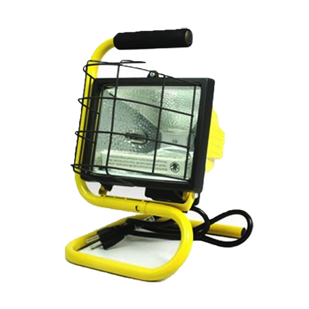 07775-88-02 Coleman Halogen Work Light with Adjustable Pivot Handle