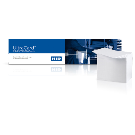 081754 HID Card PVC without MAG 30 MIL CR80 - Pack of 500