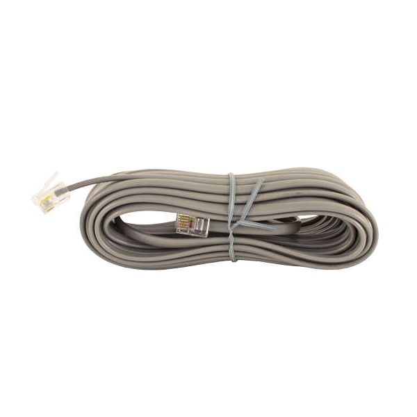 091-707/4C/25S Vertical Cable 091-707 Series 28 AWG Silver Satin Phone Cords - 1000ft Spool