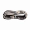 Show product details for 091-716/6C/25S Vertical Cable 091-716 Series 28AWG Silver Satin Phone Cords - 1000ft Spool