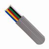 Show product details for 091-722/6C/1K Vertical Cable 091-722 Series 28 AWG Silver Satin Phone Wire - 1000ft Spool