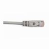 Show product details for 092-573/05GY Vertical Cable 24 AWG 4 Unshielded Twisted Pair Stranded Bare Copper CM Non-Plenum Cat5e Cable - 1/2ft Patch Cord - Gray
