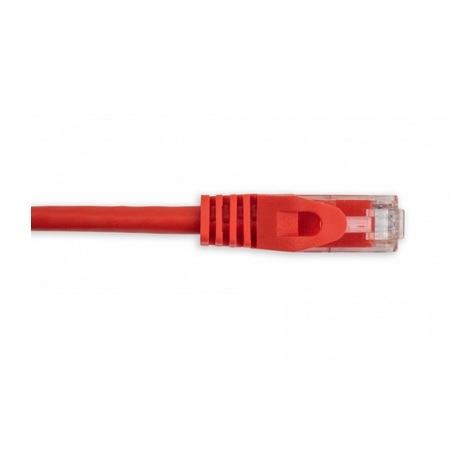 092-594/2RD Vertical Cable 24 AWG 4 Unshielded Twisted Pair Stranded Bare Copper CM Non-Plenum Cat5e Cable - 2ft Patch Cord - Red