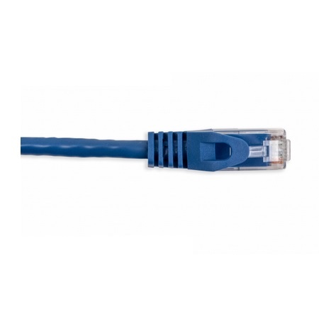 092-598/3BL Vertical Cable 24 AWG 4 Unshielded Twisted Pair Stranded Bare Copper CM Non-Plenum Cat5e Cable - 3ft Patch Cord - Blue