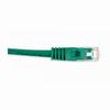 Show product details for 092-6053/4GR Vertical Cable 24 AWG 4 Unshielded Twisted Pair Stranded Bare Copper CM Non-Plenum Cat5e Cable - 4ft Patch Cord - Green