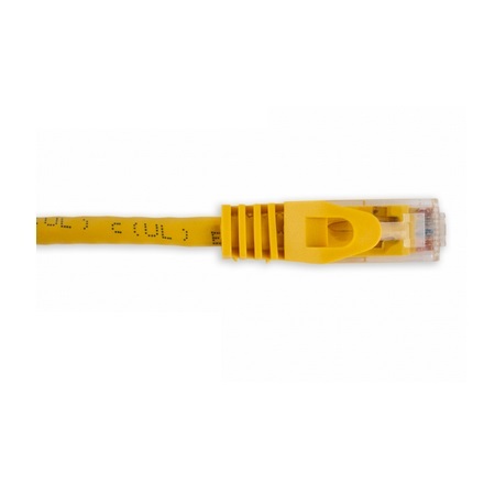 092-614/5YL Vertical Cable 24 AWG 4 Unshielded Twisted Pair Stranded Bare Copper CM Non-Plenum Cat5e Cable - 5ft Patch Cord - Yellow