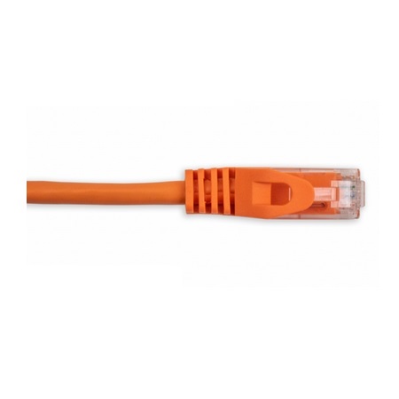 092-628/10OR Vertical Cable 24 AWG 4 Unshielded Twisted Pair Stranded Bare Copper CM Non-Plenum Cat5e Cable - 10ft Patch Cord - Orange