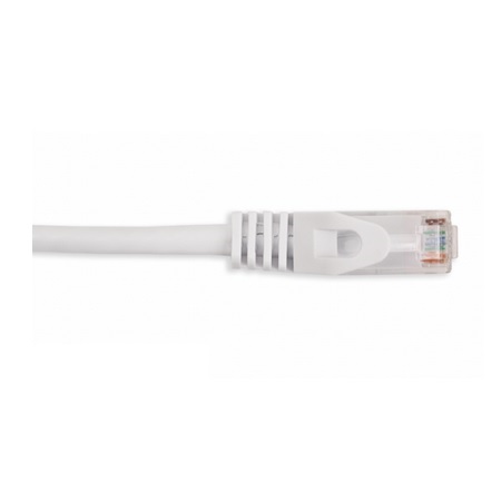 092-631/10WH Vertical Cable 24 AWG 4 Unshielded Twisted Pair Stranded Bare Copper CM Non-Plenum Cat5e Cable - 10ft Patch Cord - White