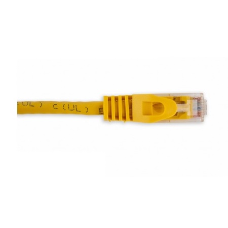 092-632/10YL Vertical Cable 24 AWG 4 Unshielded Twisted Pair Stranded Bare Copper CM Non-Plenum Cat5e Cable - 10ft Patch Cord - Yellow