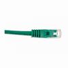 Show product details for 092-635/14GR Vertical Cable 24 AWG 4 Unshielded Twisted Pair Stranded Bare Copper CM Non-Plenum Cat5e Cable - 14ft Patch Cord - Green