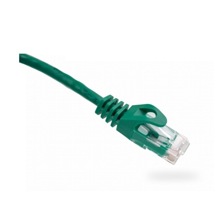 094-788/05GR Vertical Cable 24 AWG 4 Unshielded Twisted Pair Stranded Bare Copper CM Non-Plenum Cat6 Cable - 1/2ft Patch Cord - Green