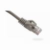 094-789/05GY Vertical Cable 24 AWG 4 Unshielded Twisted Pair Stranded Bare Copper CM Non-Plenum Cat6 Cable - 1/2ft Patch Cord - Gray