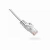 Show product details for 094-802/1WH Vertical Cable 24 AWG 4 Unshielded Twisted Pair Stranded Bare Copper CM Non-Plenum Cat6 Cable - 1ft Patch Cord - White