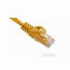 Show product details for 094-812/2YL Vertical Cable 24 AWG 4 Unshielded Twisted Pair Stranded Bare Copper CM Non-Plenum Cat6 Cable - 2ft Patch Cord - Yellow
