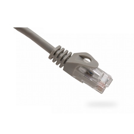 094-816/3GY Vertical Cable 24 AWG 4 Unshielded Twisted Pair Stranded Bare Copper CM Non-Plenum Cat6 Cable - 3ft Patch Cord - Gray