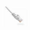 Show product details for 094-820/3WH Vertical Cable 24 AWG 4 Unshielded Twisted Pair Stranded Bare Copper CM Non-Plenum Cat6 Cable - 3ft Patch Cord - White