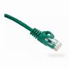Show product details for 094-824/5GR Vertical Cable 24 AWG 4 Unshielded Twisted Pair Stranded Bare Copper CM Non-Plenum Cat6 Cable - 5ft Patch Cord - Green