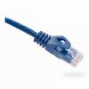 Show product details for 094-832/7BL Vertical Cable 24 AWG 4 Unshielded Twisted Pair Stranded Bare Copper CM Non-Plenum Cat6 Cable - 7ft Patch Cord - Blue