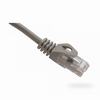 Show product details for 094-834/7GY Vertical Cable 24 AWG 4 Unshielded Twisted Pair Stranded Bare Copper CM Non-Plenum Cat6 Cable - 7ft Patch Cord - Gray