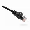 Show product details for 094-849/14BK Vertical Cable 24 AWG 4 Unshielded Twisted Pair Stranded Bare Copper CM Non-Plenum Cat6 Cable - 14ft Patch Cord - Black