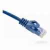 Show product details for 094-850/14BL Vertical Cable 24 AWG 4 Unshielded Twisted Pair Stranded Bare Copper CM Non-Plenum Cat6 Cable - 14ft Patch Cord - Blue