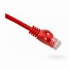 Show product details for 094-873/25RD Vertical Cable 24 AWG 4 Unshielded Twisted Pair Stranded Bare Copper CM Non-Plenum Cat6 Cable - 25ft Patch Cord - Red
