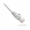 Show product details for 094-874/25WH Vertical Cable 24 AWG 4 Unshielded Twisted Pair Stranded Bare Copper CM Non-Plenum Cat6 Cable - 25ft Patch Cord - White