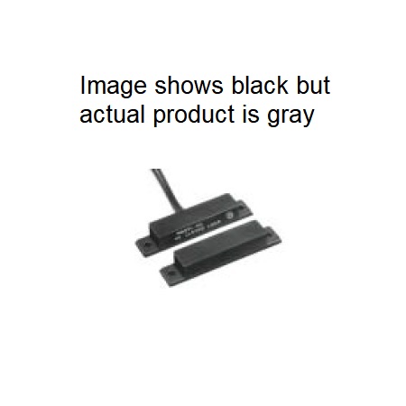 100-12-G GRI Closed Miniature Surface Mount Magnetic Contact 1" Gap with 12" Lead - Gray - MIN QTY 10