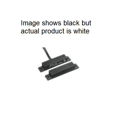 100-12-W GRI Closed Miniature Surface Mount Magnetic Contact 1" Gap with 12" Lead - White - MIN QTY 10