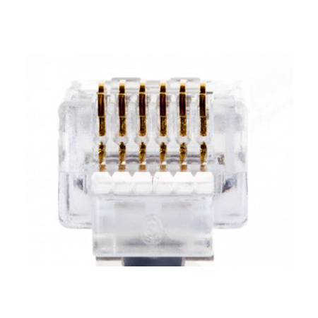 100026B Platinum Tools EZ-RJ12/11 Connector - 100 Pack