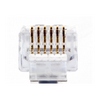 Show product details for 100026B Platinum Tools EZ-RJ12/11 Connector - 100 Pack