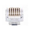 100026LTB Platinum Tools EZ-RJ12/11 Long Tab Connector - 100 Pack