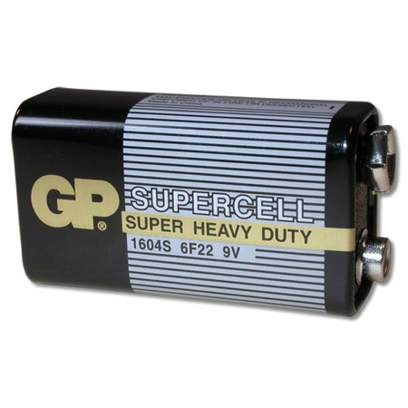 100110 Linear 9-volt Carbon-zinc Battery