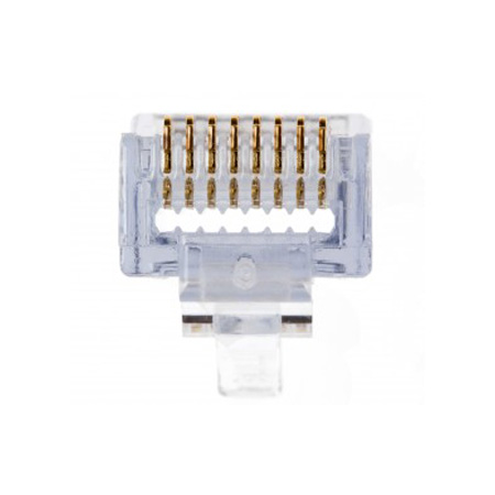 105004-500 Platinum Tools EZ-RJ45 CAT 6 Connector - 500 Pack