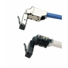 106230 Platinum Tools Cat5e/Cat6/Cat6A/Cat7 RJ45 Flex Connector - Shielded - 1pc