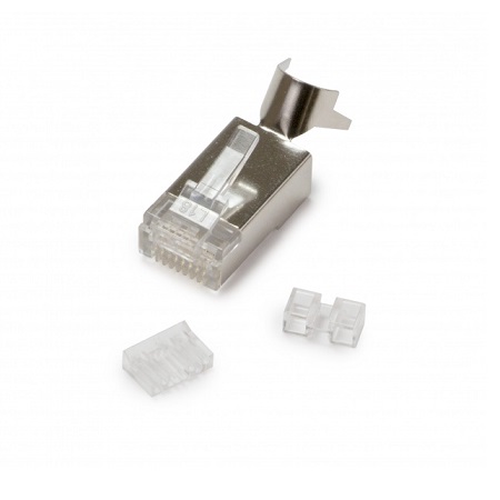 106243C Platinum Tools RJ45 Cat6A/7 STP Solid, Stranded 28–26 AWG - 10 Pack