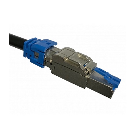 106251C Platinum Tools PoE+ 10Gig RJ45 Shielded Field Plug - 2 Pack