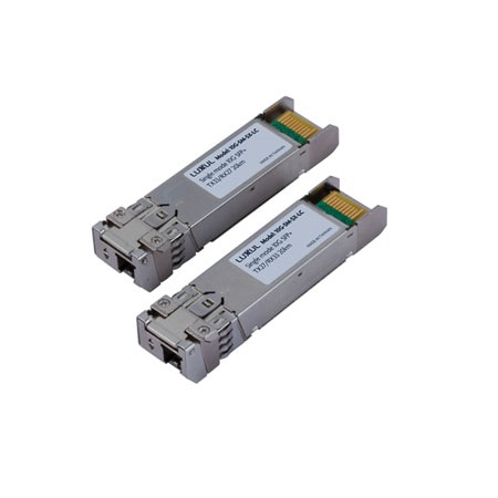 10G-SM-SX-LC Luxul 10Gb Single-Mode Fiber Simplex SFP+ Module 1310nm/1270nm DFB Laser 20km Over OS2 Fiber