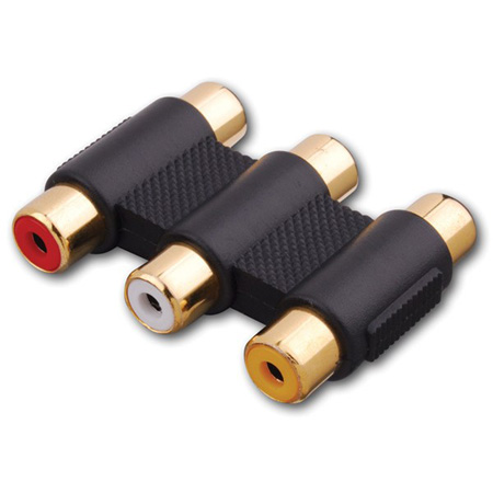 Vanco RCA Composite Audio/Video Couplers